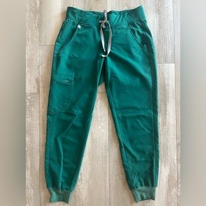 Figs Zamora Jogger Scrub pants Hunter Green XSP